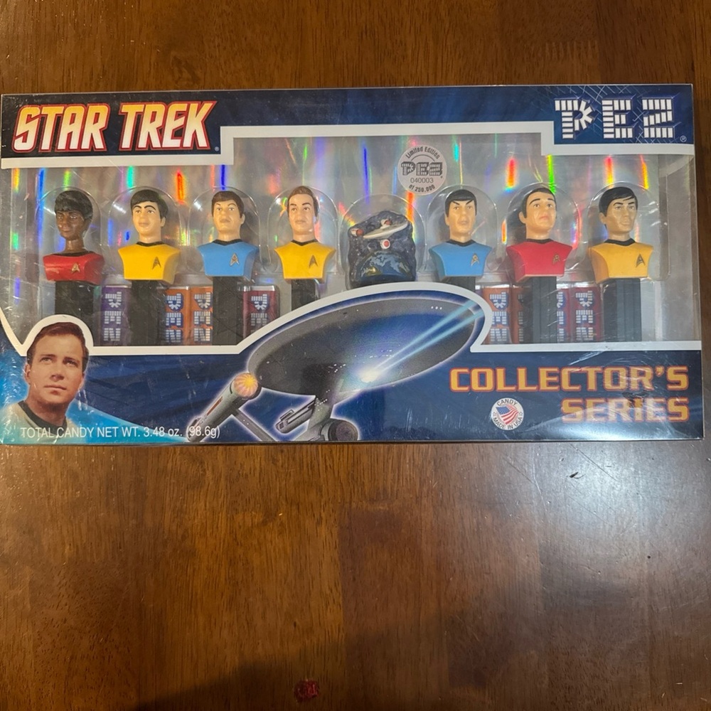 Star Trek PEZ Collector's Series Dispenser Set - Multicolor